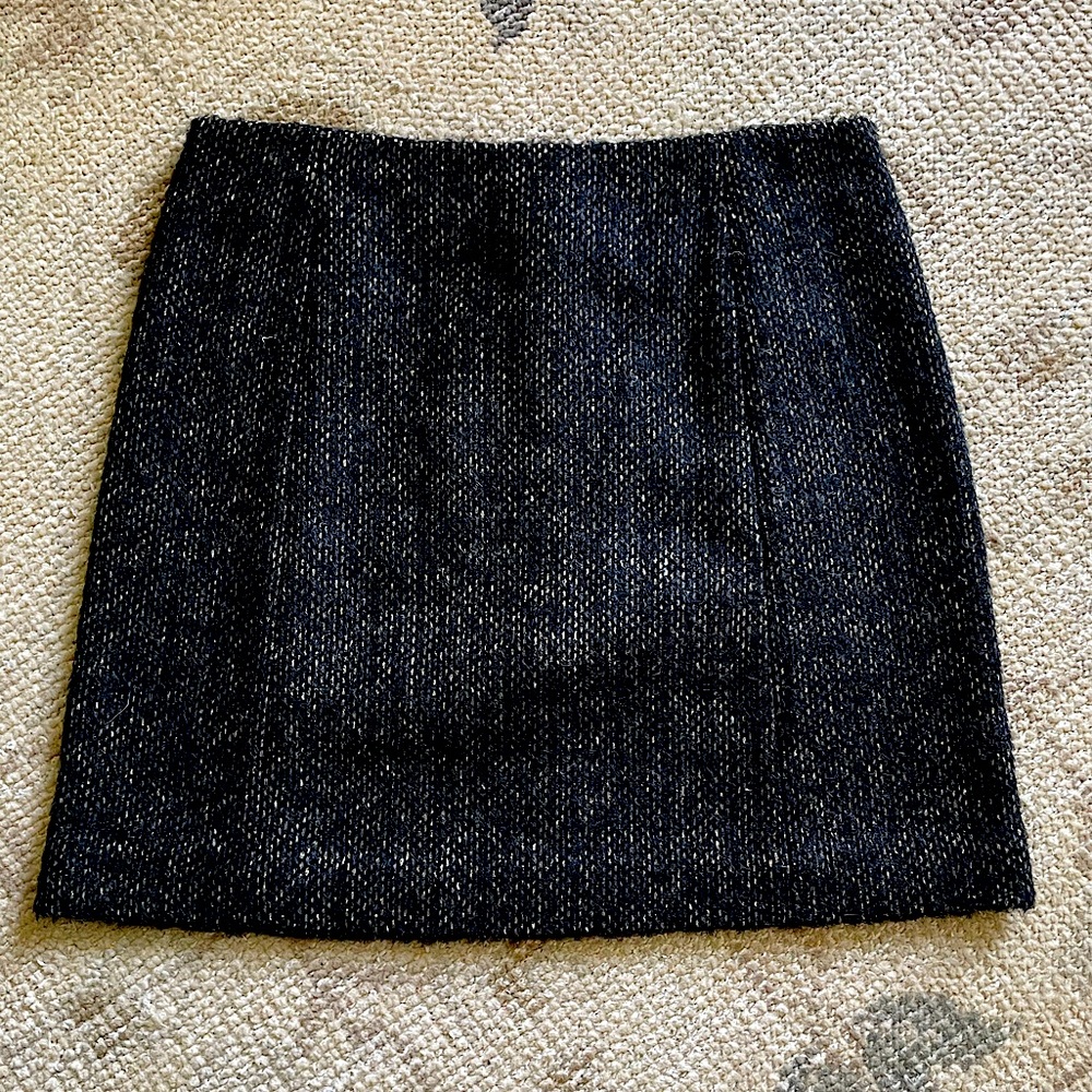 Theory tweed mini skirt